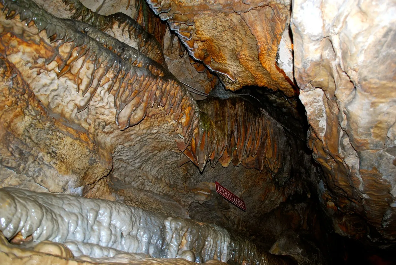 Ruby Falls 지하 동굴 속 폭포